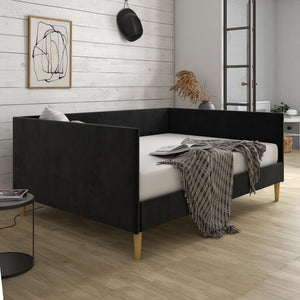 DHP Franklin Mid Century Daybed - Black - Full