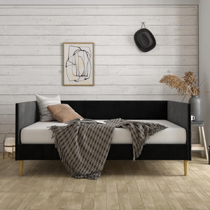 DHP Franklin Mid Century Daybed - Black - Full