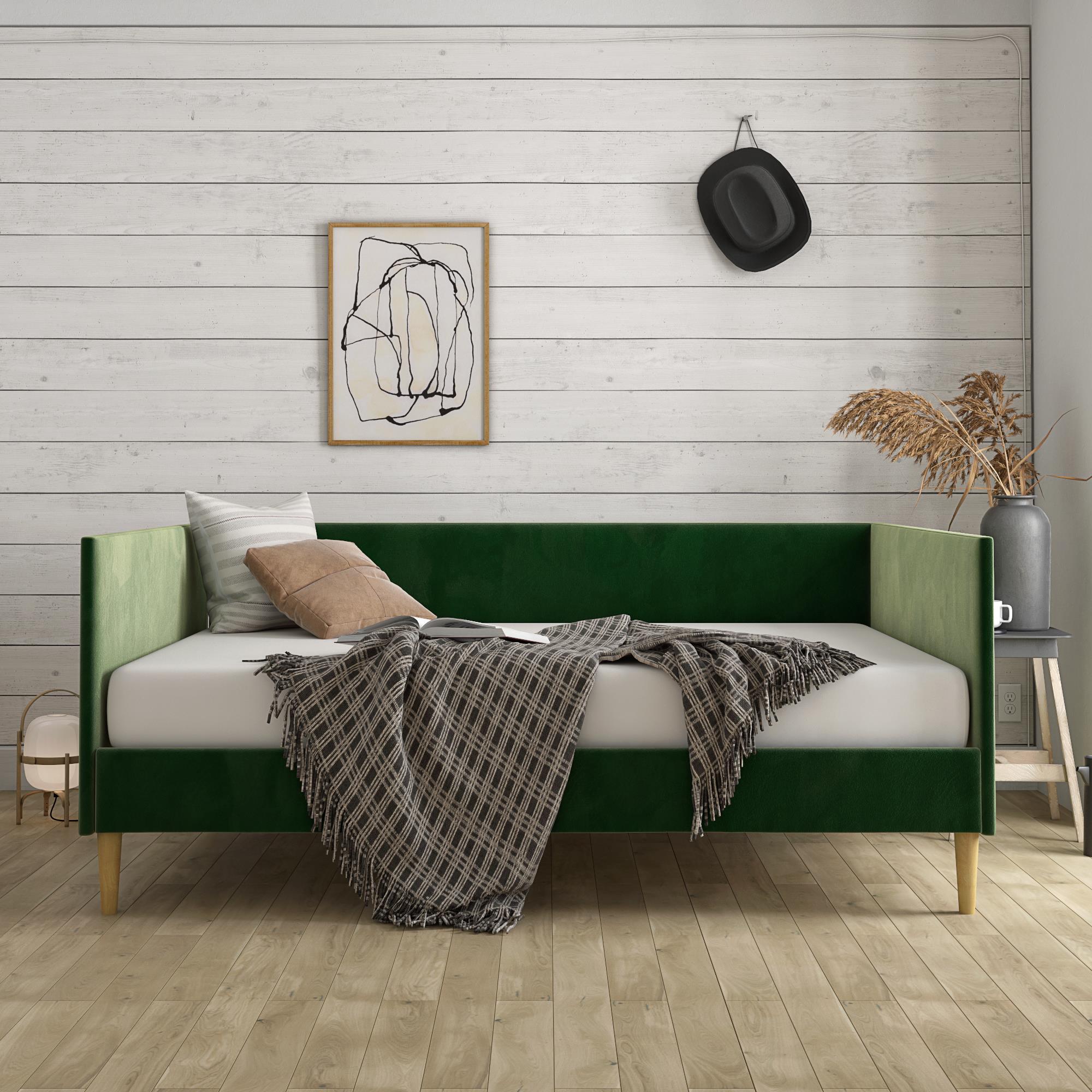 DHP Franklin Mid Century Daybed - Green - Full