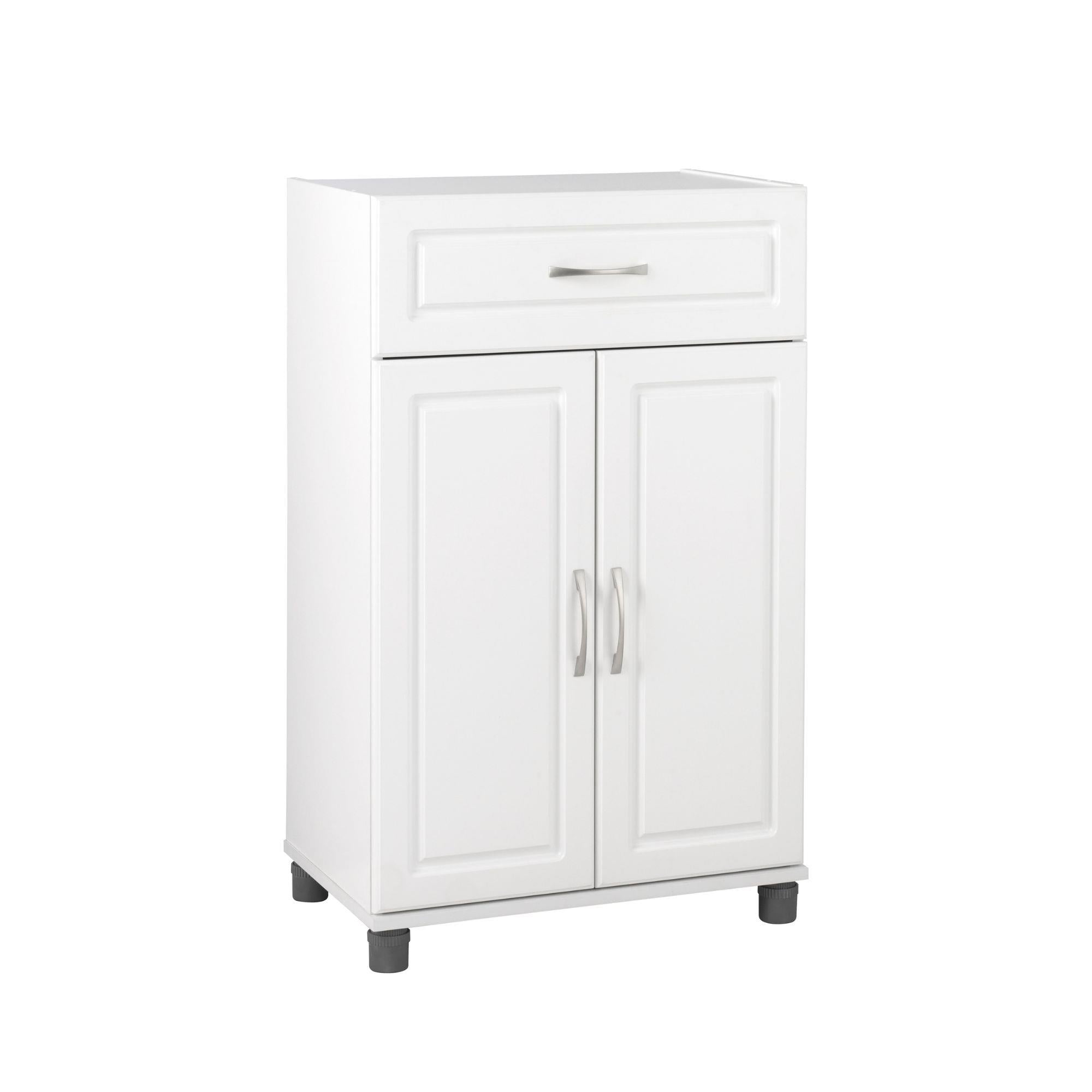 Systembuild Evolution Kendall 24" 1 Drawer/2 Door Base Storage Cabinet - White