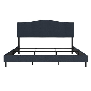 RealRooms Mason Upholstered Bed - Blue - King