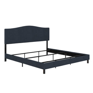 RealRooms Mason Upholstered Bed - Blue - King
