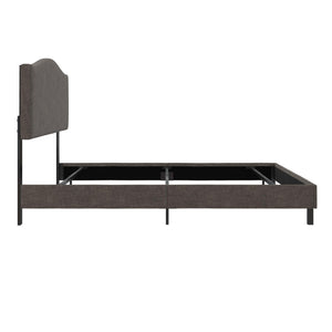 RealRooms Mason Upholstered Bed - Gray - Full