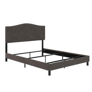 RealRooms Mason Upholstered Bed - Gray - Queen