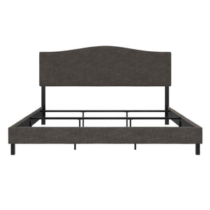 RealRooms Mason Upholstered Bed - Gray - King