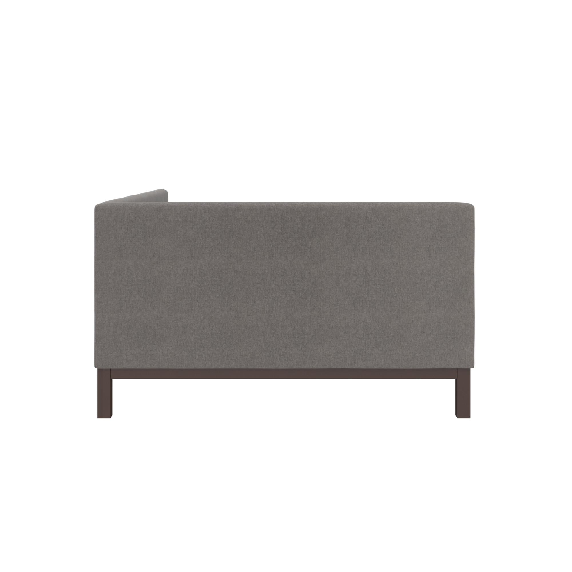 DHP Mid Century Upholstered Daybed - Gray - Queen