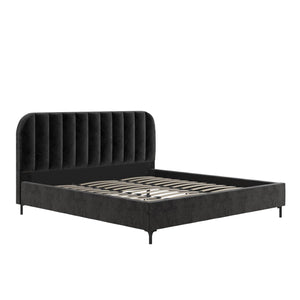 DHP Callie Upholstered Bed - Black - King