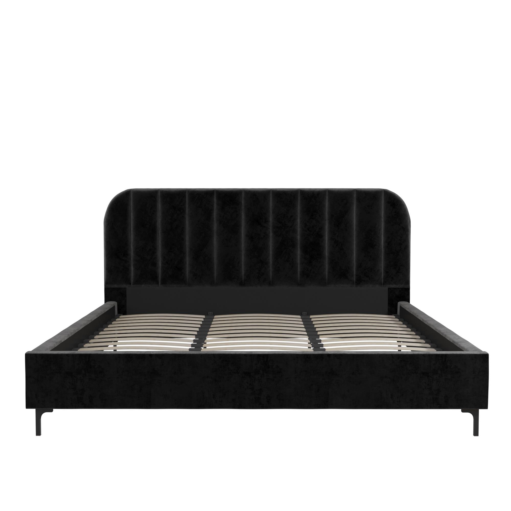 DHP Callie Upholstered Bed - Black - King