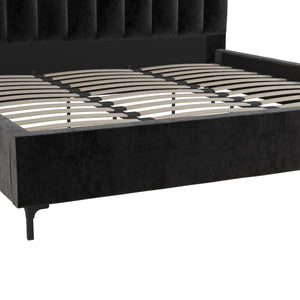 DHP Callie Upholstered Bed - Black - King