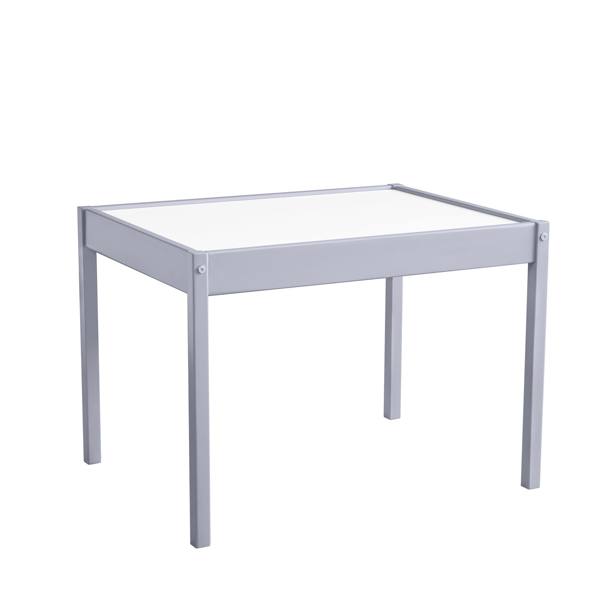 Max & Finn Hunter 3-Piece Kiddy Table & Chair Kids Set - Gray