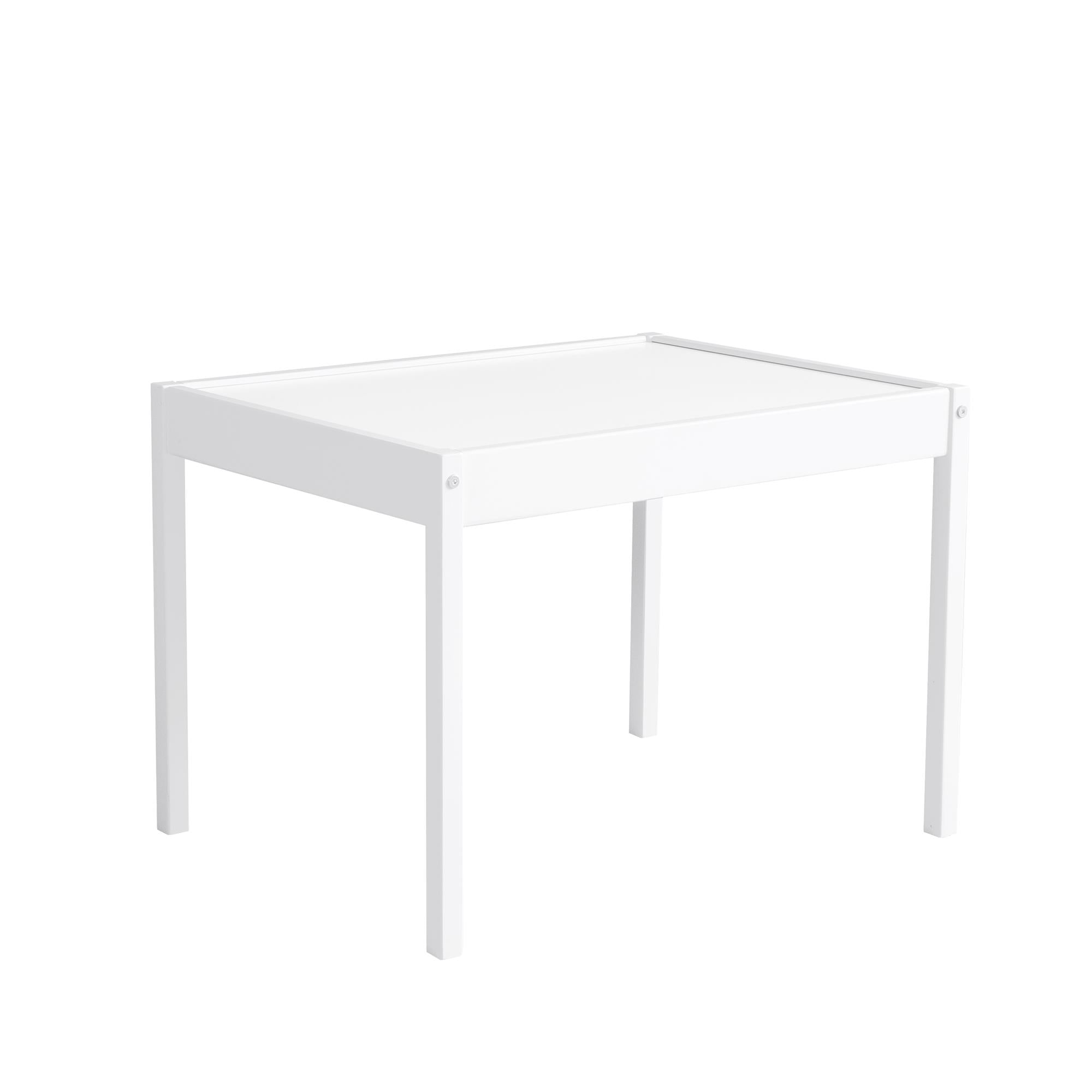Max & Finn Hunter 3-Piece Kiddy Table & Chair Kids Set - White