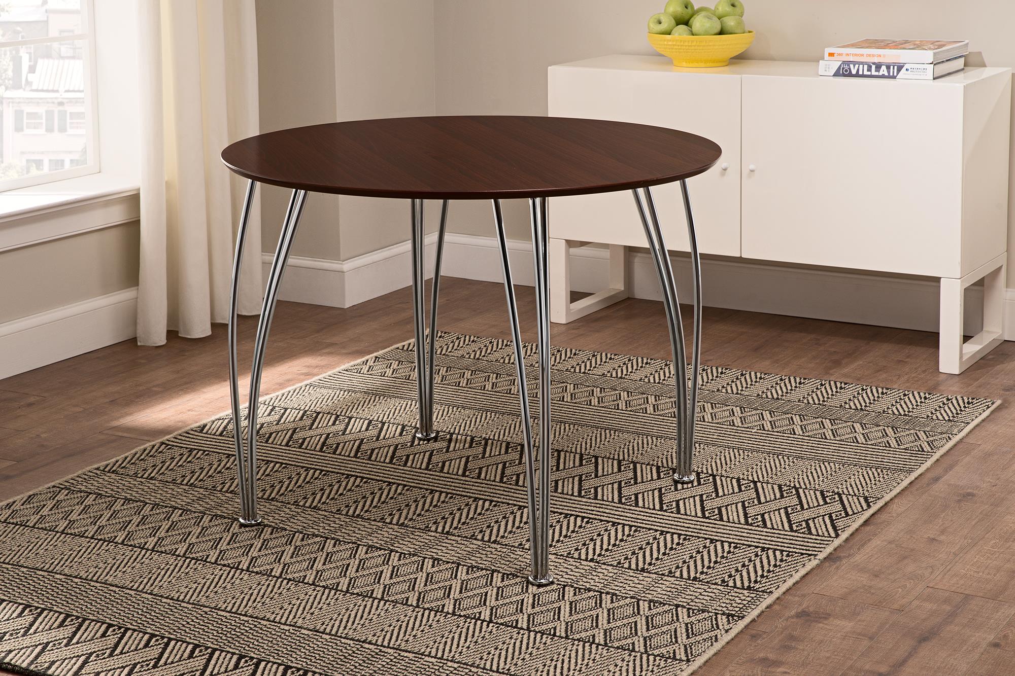 DHP Round Dining Table Top - Brown