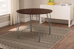 DHP Round Dining Table Top - Brown