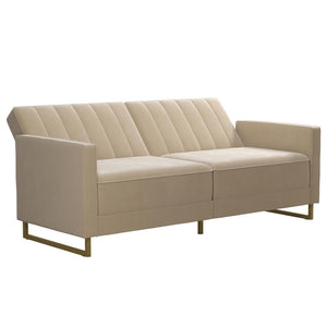 Novogratz Skylar Futon Sofa Bed - Ivory