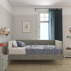 DHP Franklin Mid Century Daybed - Gray - Full