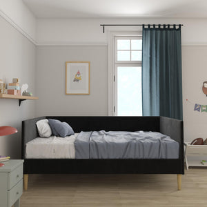 DHP Franklin Mid Century Daybed - Black - Full