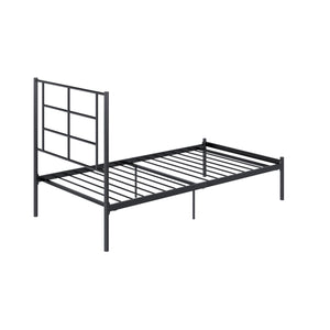 RealRooms Praxis Metal Bed - Black - Twin