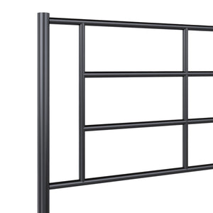RealRooms Praxis Metal Bed - Black - Twin