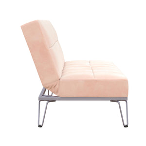 Novogratz Elle Futon Sofa Bed - Pink