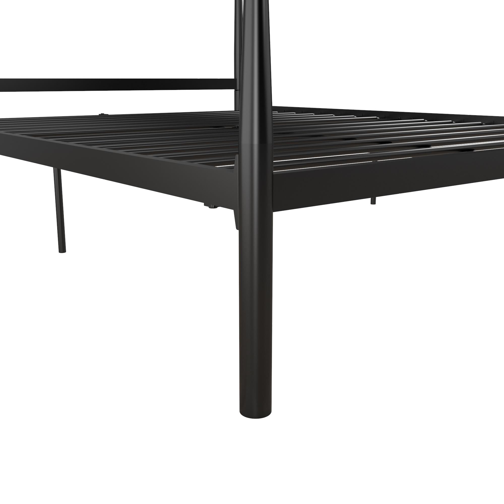 DHP Calixa Metal Bed - Black - Full