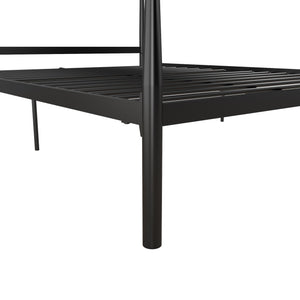 DHP Calixa Metal Bed - Black - Full