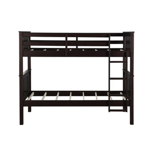 DHP Dylan Kids' Wood Bunk Bed - Espresso