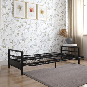 DHP Miles Metal Futon Frame - Black