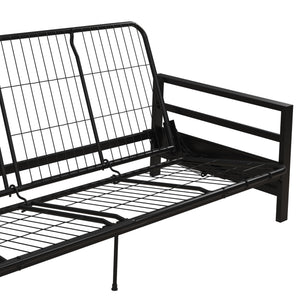 DHP Miles Metal Futon Frame - Black