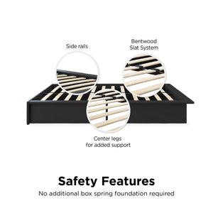 DHP Maven Bed Frame - Black - King