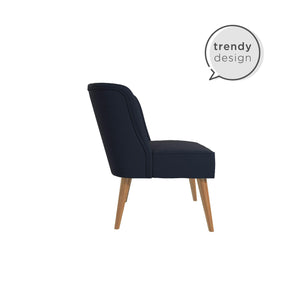 Novogratz Brittany Accent Chair - Navy