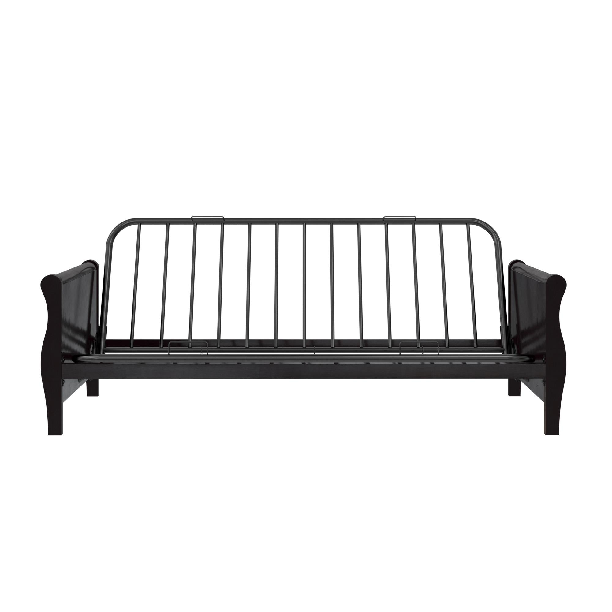 DHP Wood Arm Futon Frame - Espresso