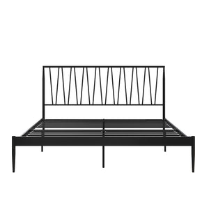 DHP Fairfax Metal Bed - Black - Queen