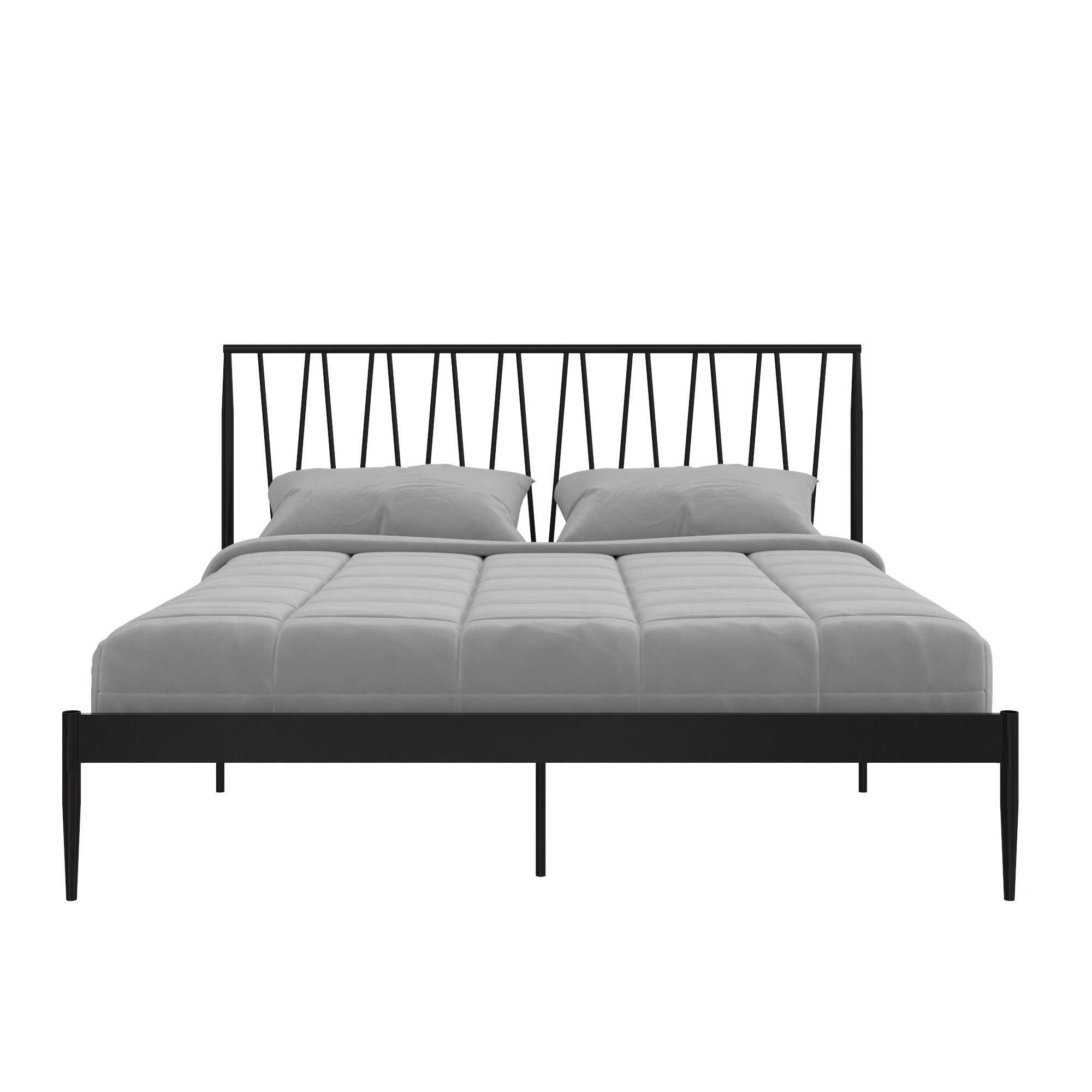 DHP Fairfax Metal Bed - Black - Queen