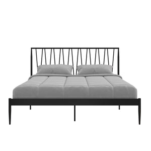 DHP Fairfax Metal Bed - Black - Queen