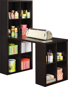 Ameriwood Home London Hobby Desk Craft - Espresso