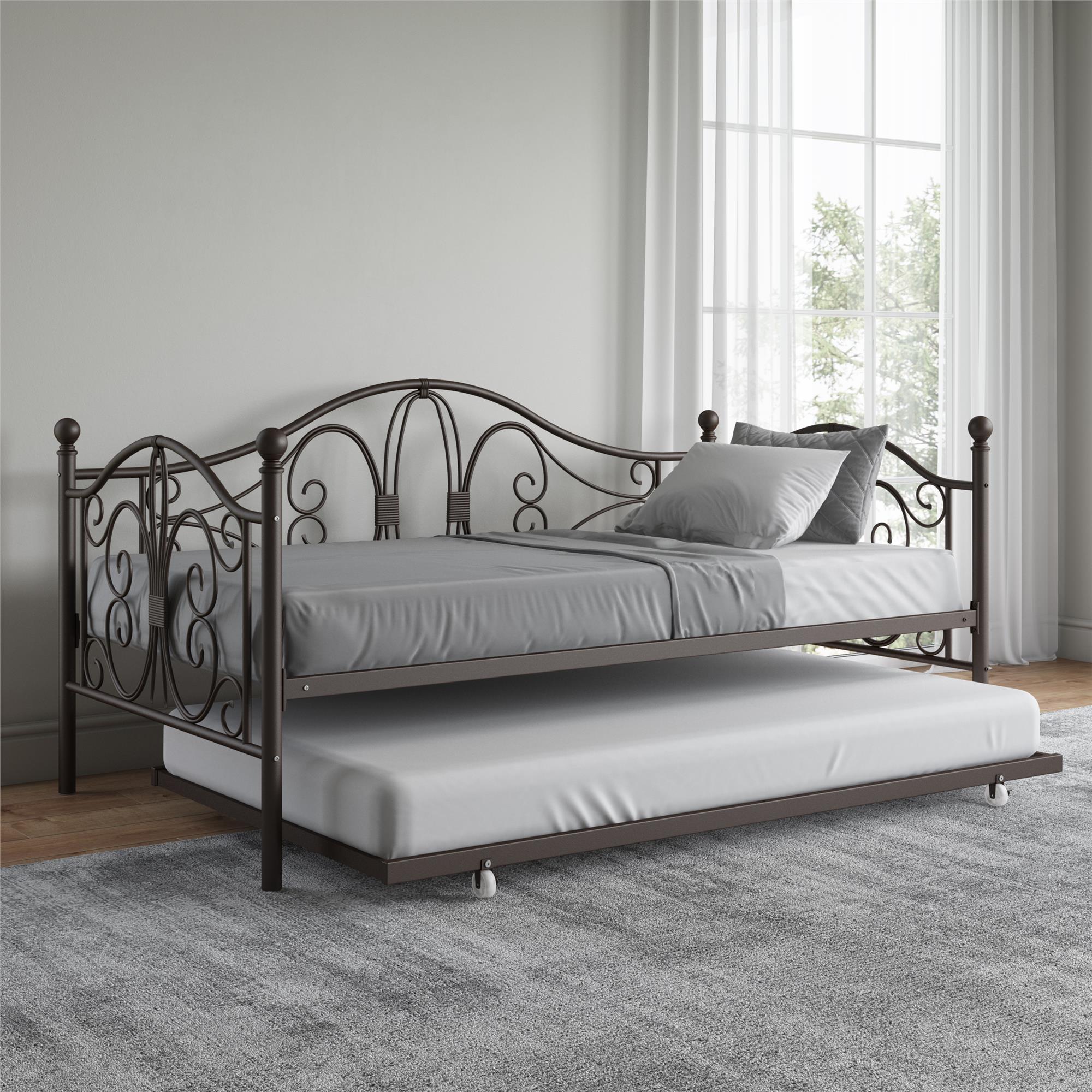 DHP Bombay Twin Metal Daybed and Trundle - Bronze - Twin