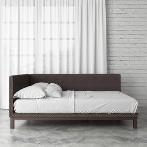 DHP Mid Century Upholstered Daybed - Grey Linen - Full