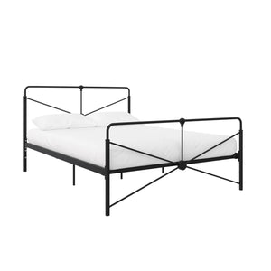 DHP Bradford Metal Bed Frame - Black - Queen