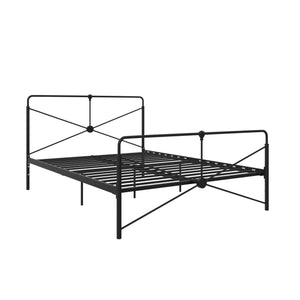 DHP Bradford Metal Bed Frame - Black - Queen