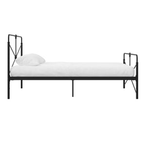 DHP Bradford Metal Bed Frame - Black - Queen