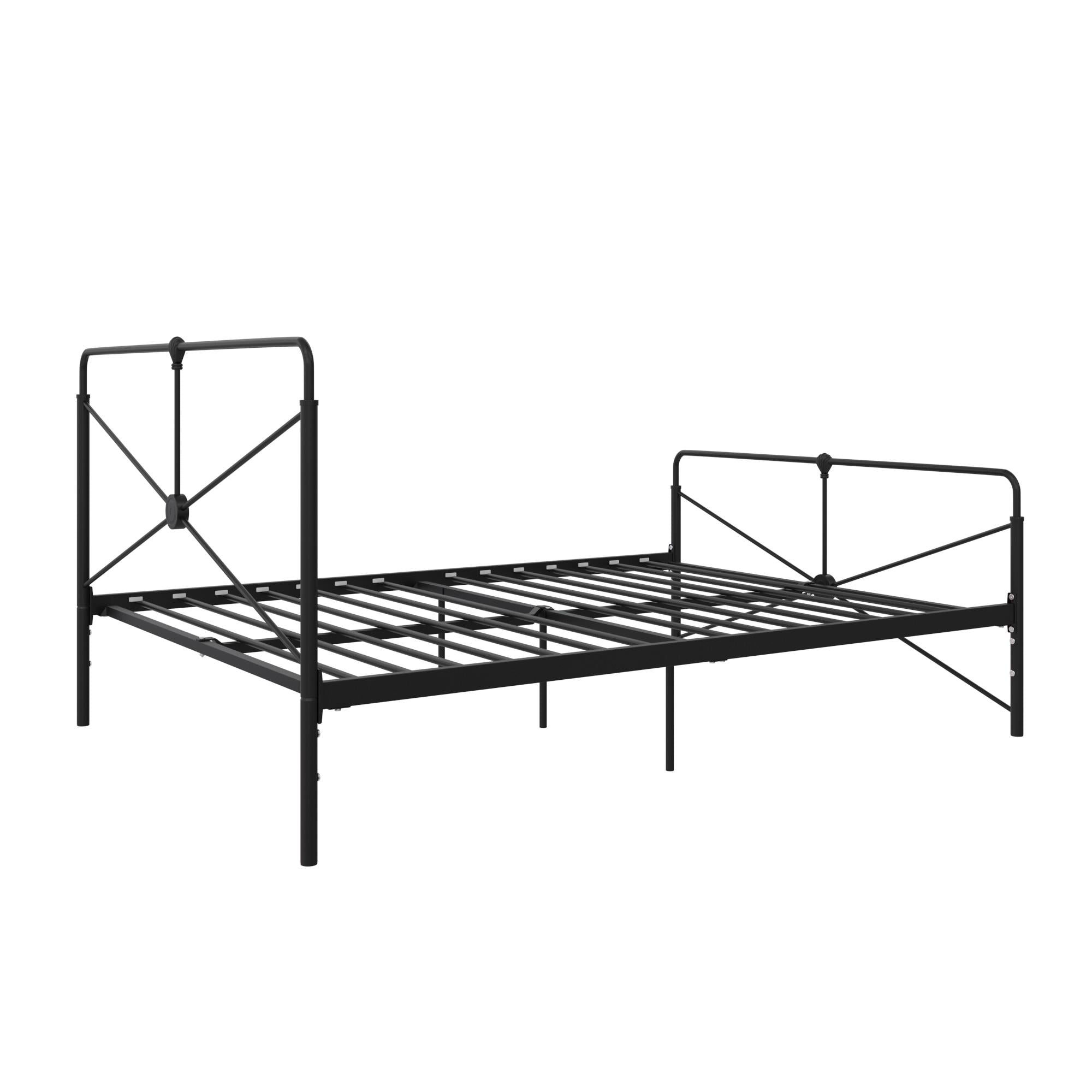 DHP Bradford Metal Bed Frame - Black - Queen