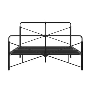 DHP Bradford Metal Bed Frame - Black - Queen