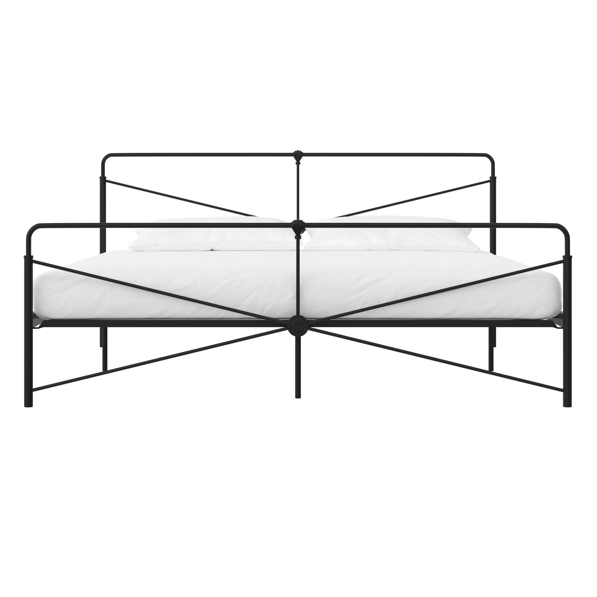 DHP Bradford Metal Bed Frame - Black - King