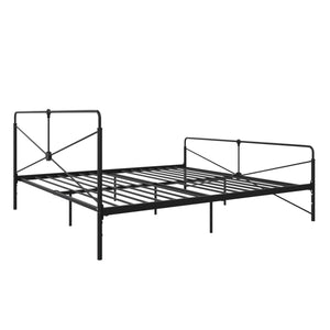DHP Bradford Metal Bed Frame - Black - King
