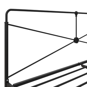DHP Bradford Metal Bed Frame - Black - King