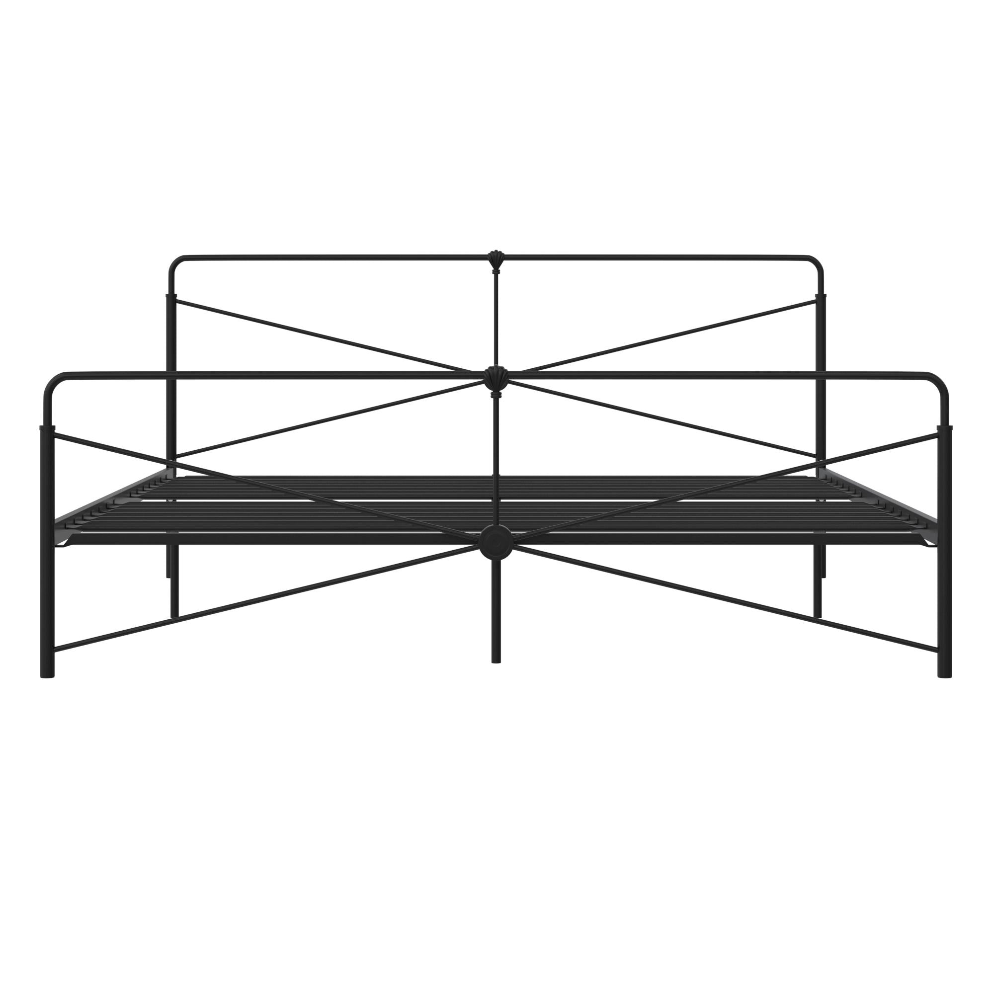 DHP Bradford Metal Bed Frame - Black - King