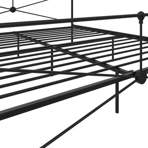DHP Bradford Metal Bed Frame - Black - King
