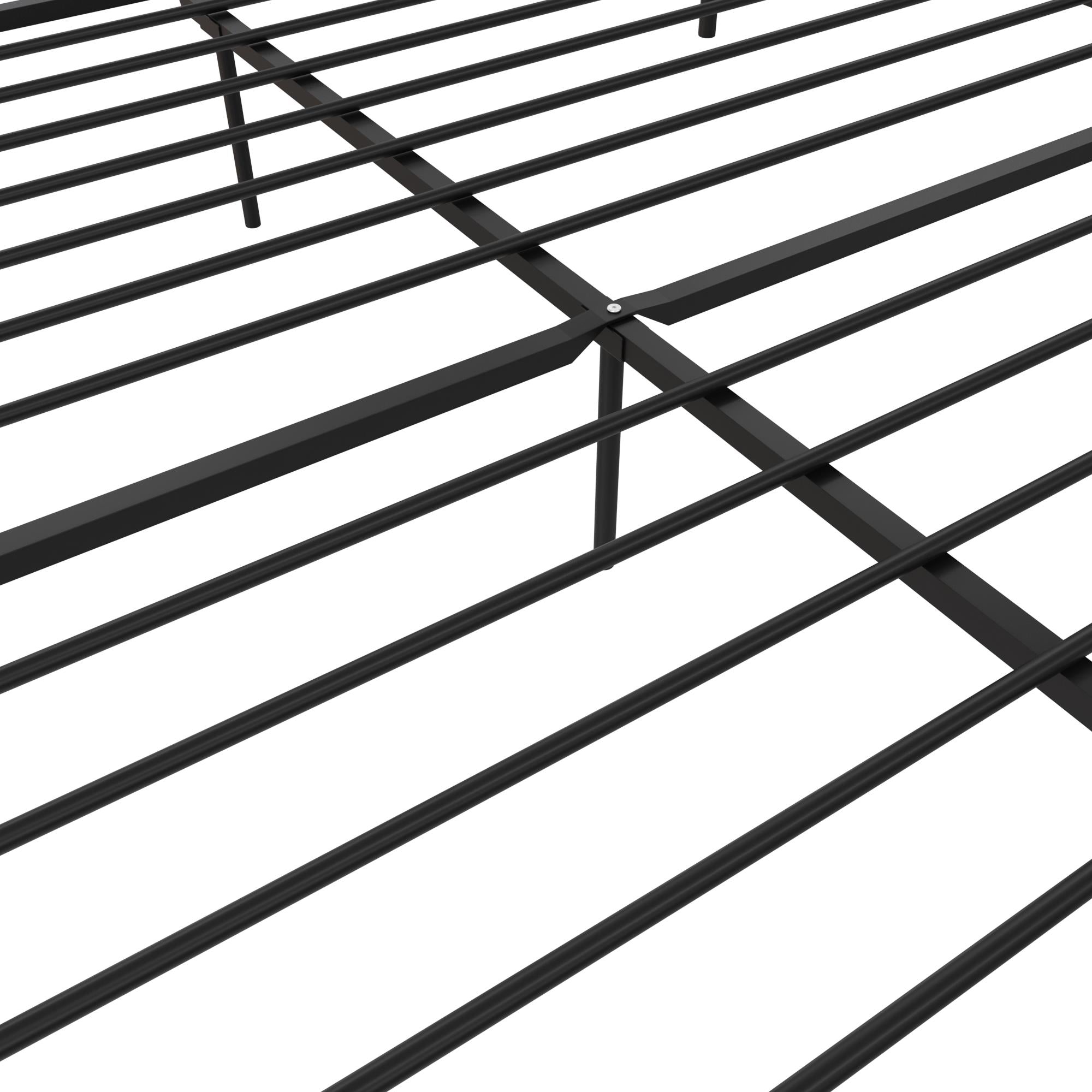 DHP Bradford Metal Bed Frame - Black - King