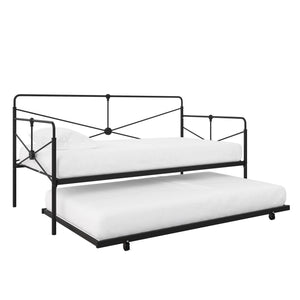 DHP Bradford Metal Daybed - Black - Twin