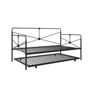 DHP Bradford Metal Daybed - Black - Twin